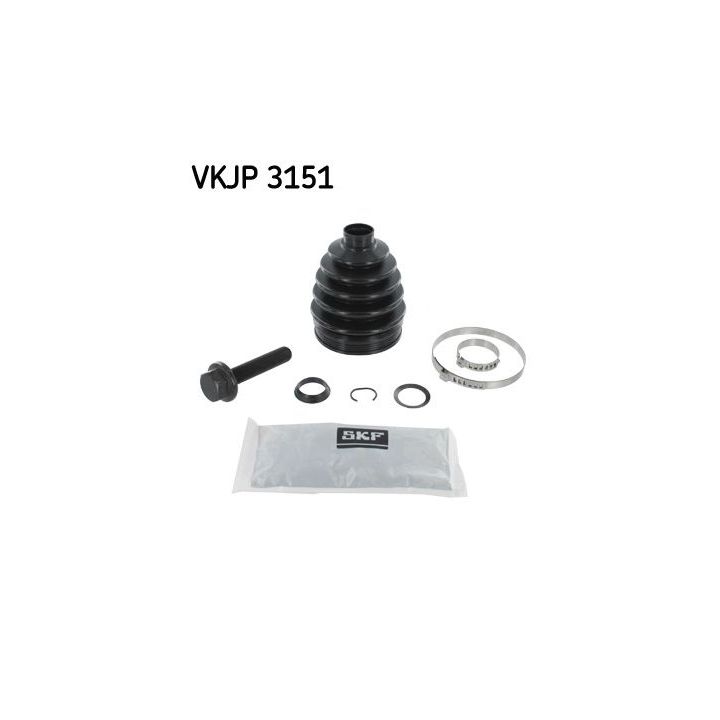 Gofruotoji membrana, kardaninis velenas SKF VKJP 3151