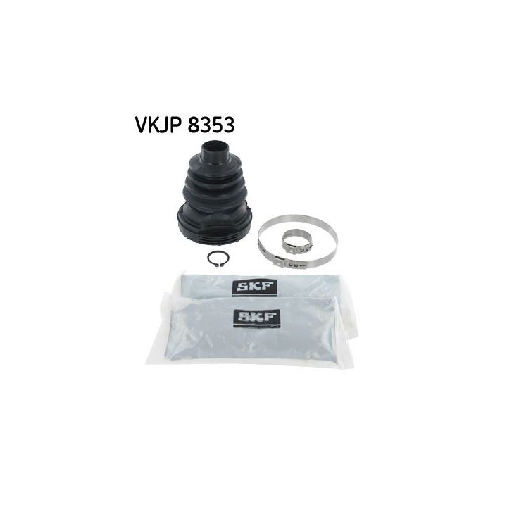 Gofruotoji membrana, kardaninis velenas SKF VKJP 8353