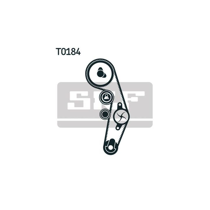 Paskirstymo diržo komplektas SKF VKMA 01250