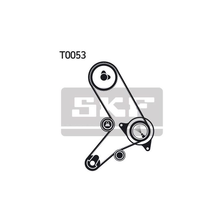 Paskirstymo diržo komplektas SKF VKMA 02153