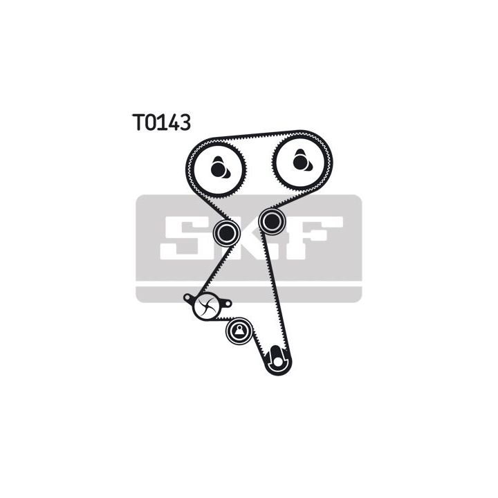 Paskirstymo diržo komplektas SKF VKMA 02184