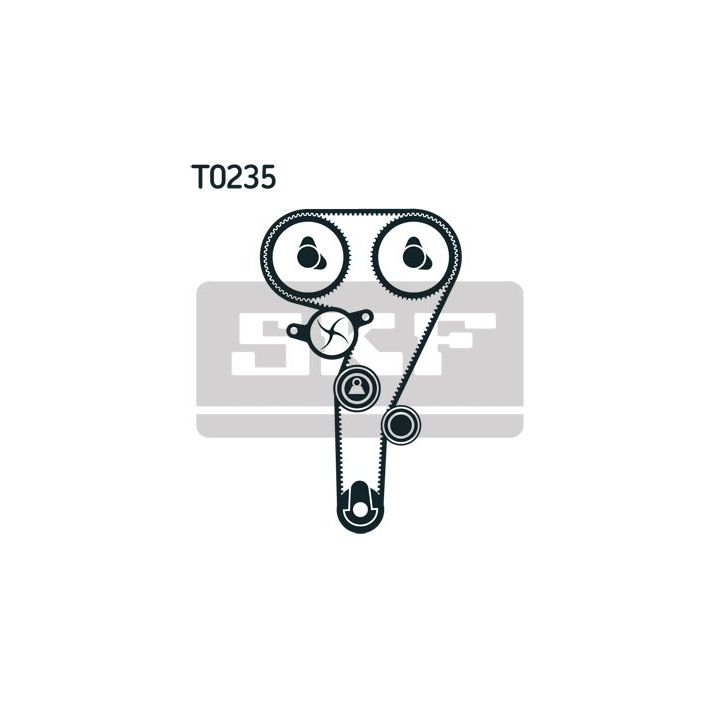 Paskirstymo diržo komplektas SKF VKMA 02277