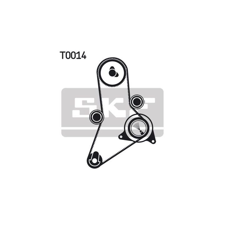 Paskirstymo diržo komplektas SKF VKMA 02382