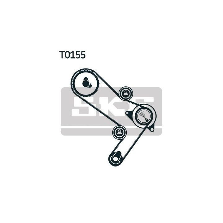 Paskirstymo diržo komplektas SKF VKMA 02386