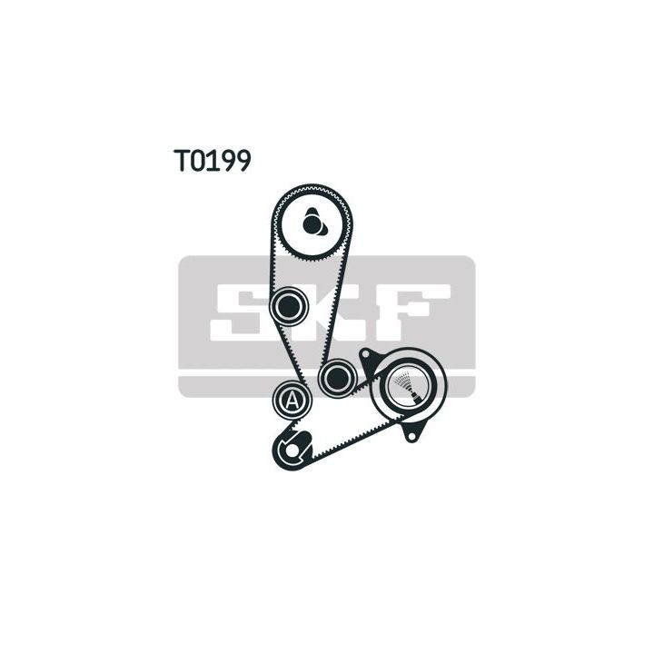 Paskirstymo diržo komplektas SKF VKMA 02390