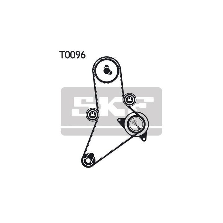Paskirstymo diržo komplektas SKF VKMA 02984