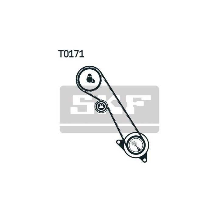 Paskirstymo diržo komplektas SKF VKMA 04108