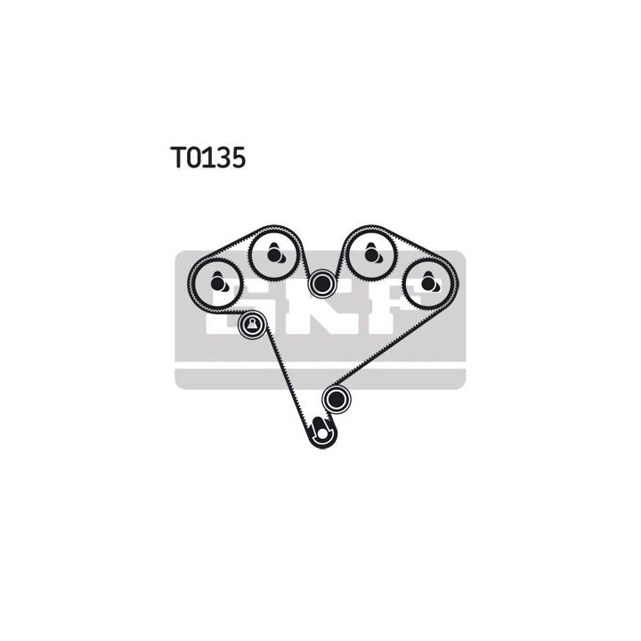 Paskirstymo diržo komplektas SKF VKMA 05502