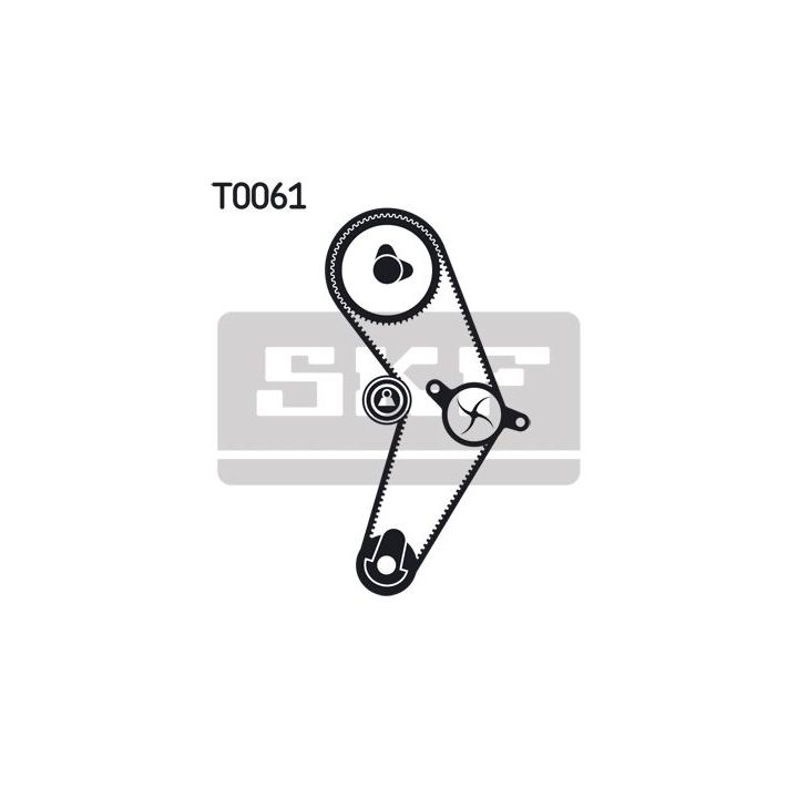 Paskirstymo diržo komplektas SKF VKMA 06000