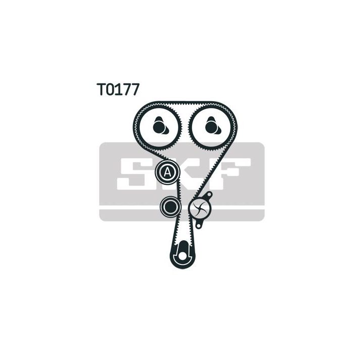 Paskirstymo diržo komplektas SKF VKMA 06106