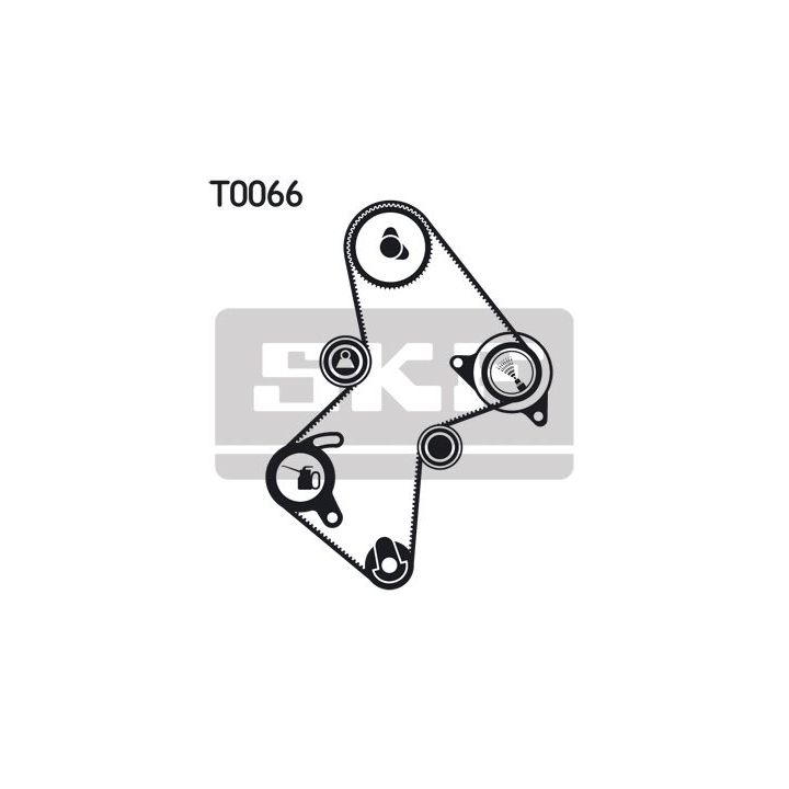 Paskirstymo diržo komplektas SKF VKMA 06111