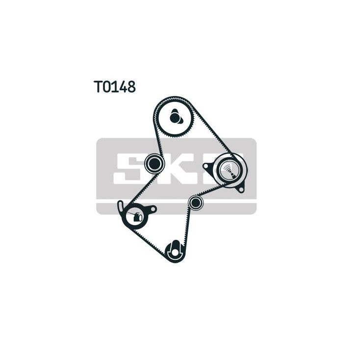 Paskirstymo diržo komplektas SKF VKMA 06115