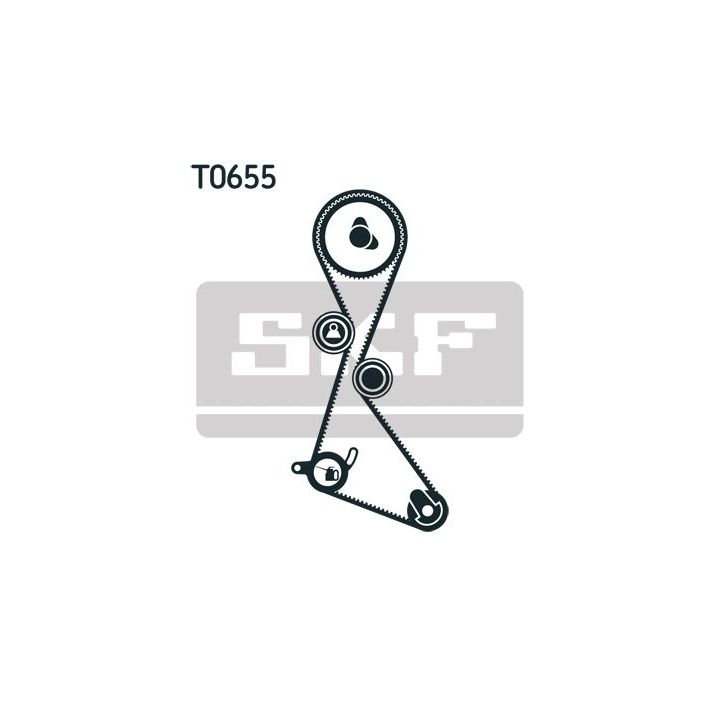 Paskirstymo diržo komplektas SKF VKMA 06123