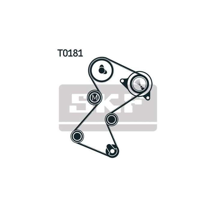 Paskirstymo diržo komplektas SKF VKMA 06137