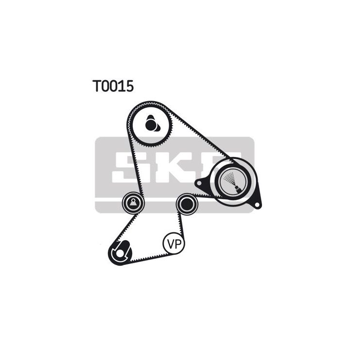Paskirstymo diržo komplektas SKF VKMA 06213