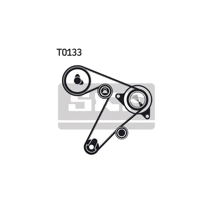 Paskirstymo diržo komplektas SKF VKMA 06501