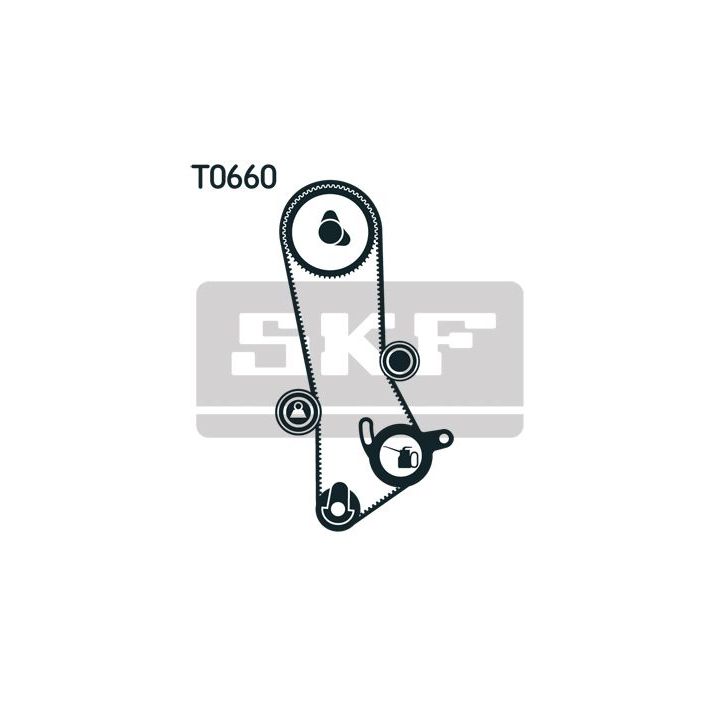 Paskirstymo diržo komplektas SKF VKMA 91015