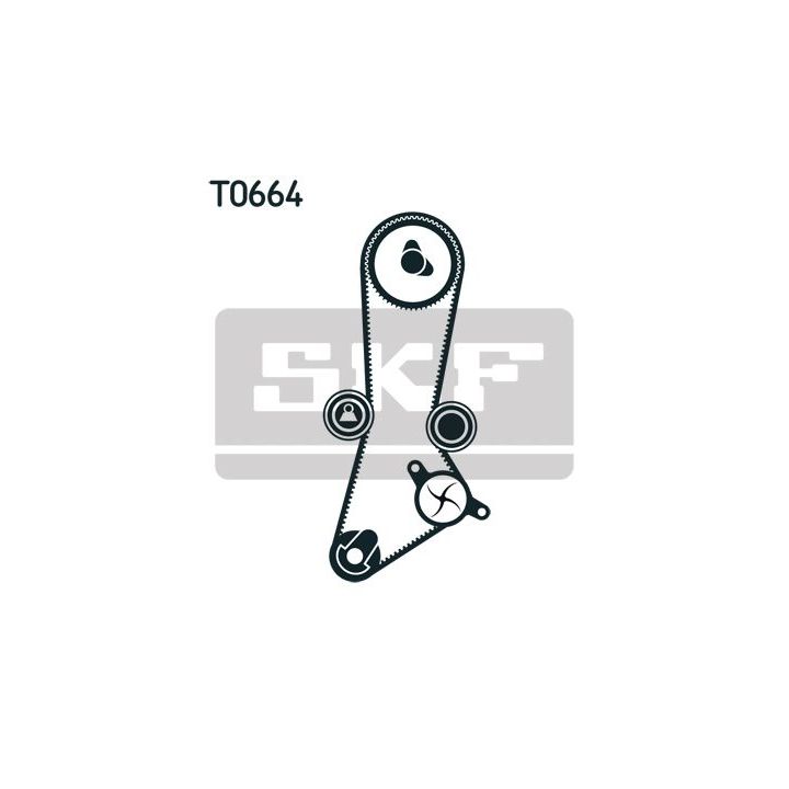 Paskirstymo diržo komplektas SKF VKMA 94230