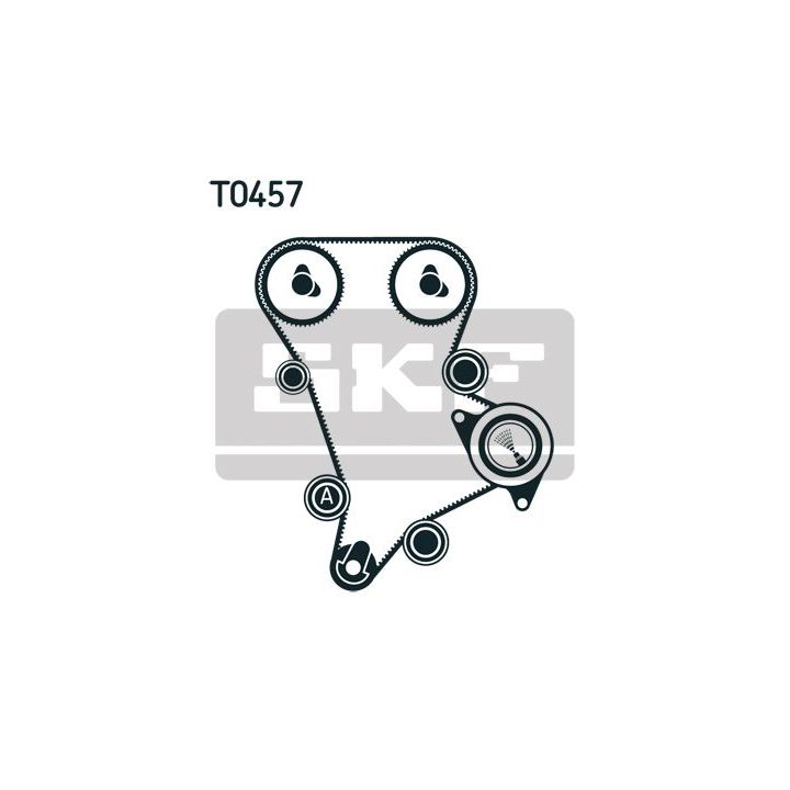Paskirstymo diržo komplektas SKF VKMA 94509-2