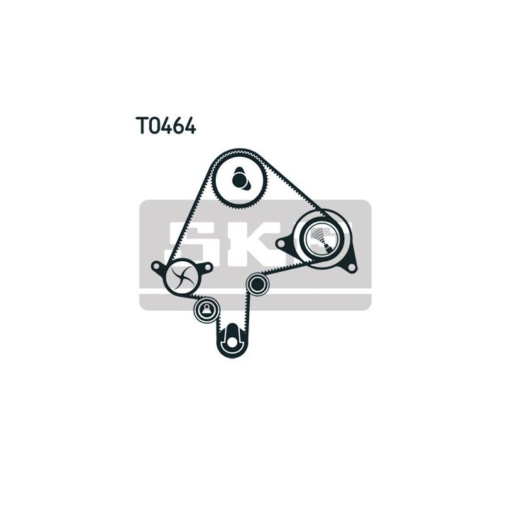 Paskirstymo diržo komplektas SKF VKMA 94611