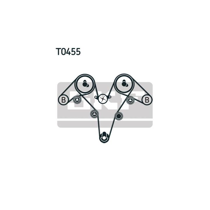 Paskirstymo diržo komplektas SKF VKMA 94907