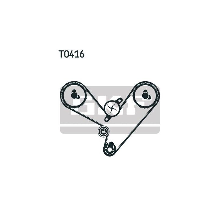 Paskirstymo diržo komplektas SKF VKMA 95003