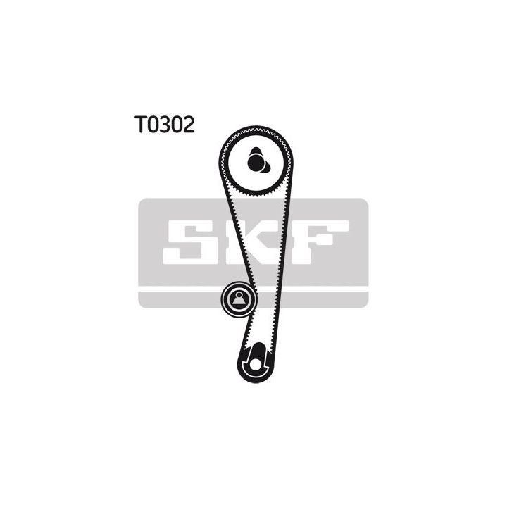 Paskirstymo diržo komplektas SKF VKMA 95012