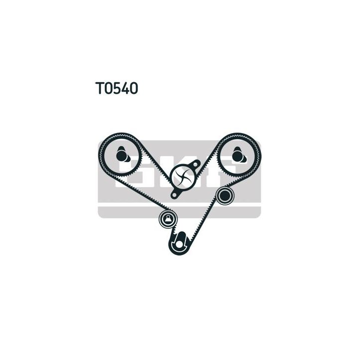 Paskirstymo diržo komplektas SKF VKMA 95613