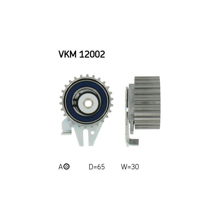 įtempiklio skriemulys, paskirstymo diržas SKF VKM 12002