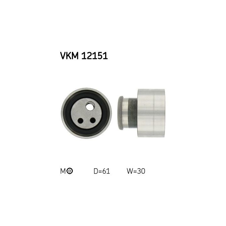 įtempiklio skriemulys, paskirstymo diržas SKF VKM 12151