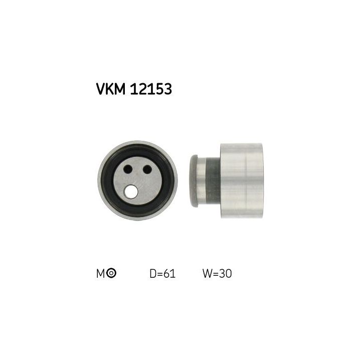 įtempiklio skriemulys, paskirstymo diržas SKF VKM 12153