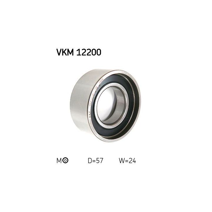 įtempiklio skriemulys, paskirstymo diržas SKF VKM 12200