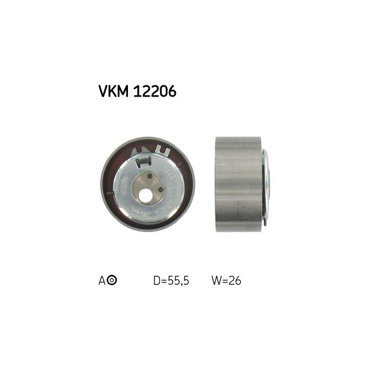 įtempiklio skriemulys, paskirstymo diržas SKF VKM 12206