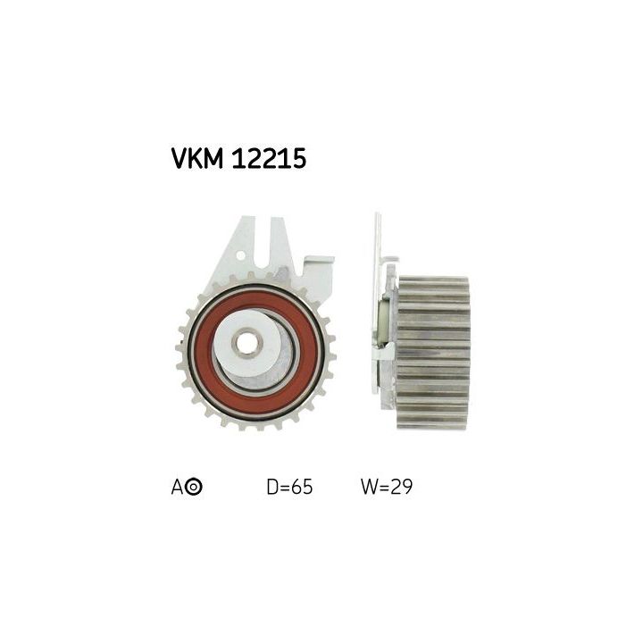 įtempiklio skriemulys, paskirstymo diržas SKF VKM 12215
