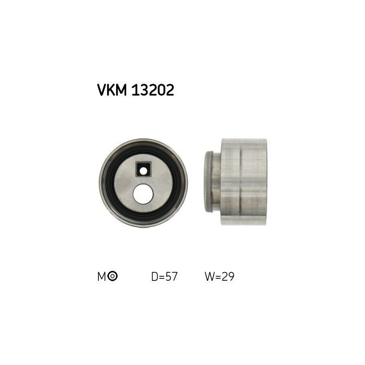 įtempiklio skriemulys, paskirstymo diržas SKF VKM 13202