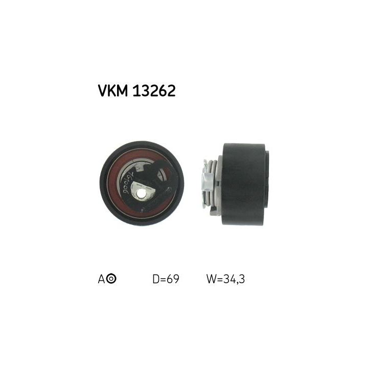 įtempiklio skriemulys, paskirstymo diržas SKF VKM 13262
