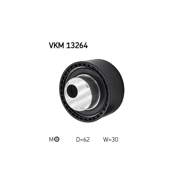 įtempiklio skriemulys, paskirstymo diržas SKF VKM 13264
