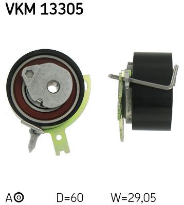 įtempiklio skriemulys, paskirstymo diržas SKF VKM 13305