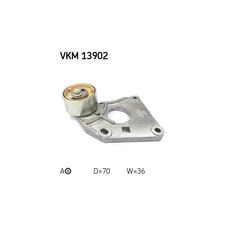 įtempiklio skriemulys, paskirstymo diržas SKF VKM 13902