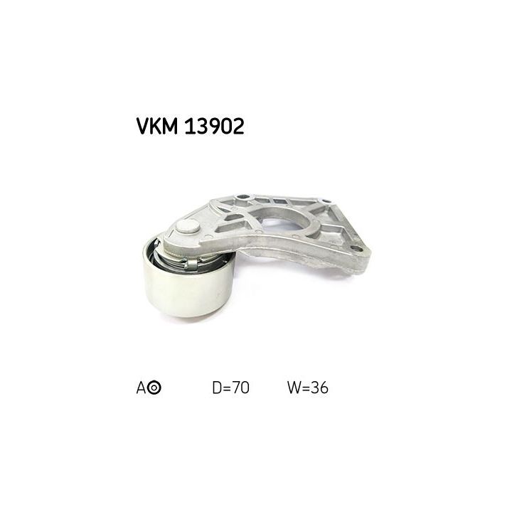 įtempiklio skriemulys, paskirstymo diržas SKF VKM 13902