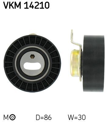 įtempiklio skriemulys, paskirstymo diržas SKF VKM 14210
