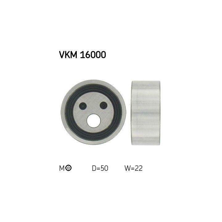 įtempiklio skriemulys, paskirstymo diržas SKF VKM 16000