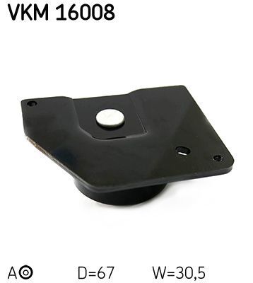 įtempiklio skriemulys, paskirstymo diržas SKF VKM 16008