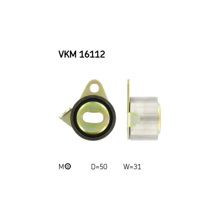 įtempiklio skriemulys, paskirstymo diržas SKF VKM 16112