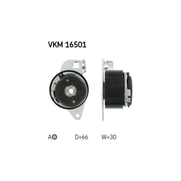 įtempiklio skriemulys, paskirstymo diržas SKF VKM 16501