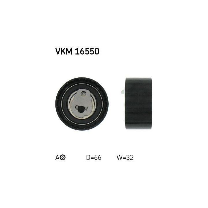 įtempiklio skriemulys, paskirstymo diržas SKF VKM 16550