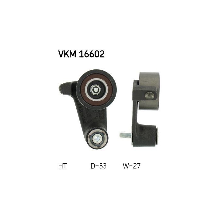 įtempiklio skriemulys, paskirstymo diržas SKF VKM 16602