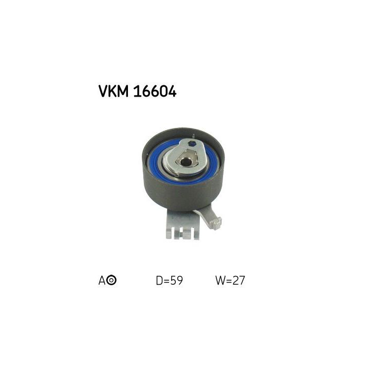 įtempiklio skriemulys, paskirstymo diržas SKF VKM 16604
