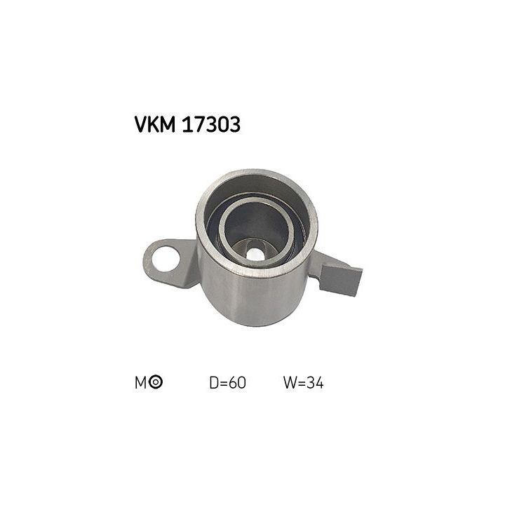 įtempiklio skriemulys, paskirstymo diržas SKF VKM 17303