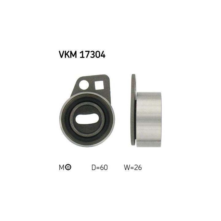 įtempiklio skriemulys, paskirstymo diržas SKF VKM 17304